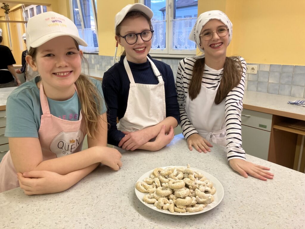 In der Weihnachtsbäckerei …