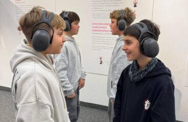 Welt der Gehörlosen-Ausflug mit den PeermediatorInnen der 2. Klassen